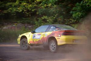 Eli Goethel / Kyle West Mitsubishi Eclipse on SS6, Norway North.