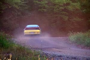 Eli Goethel / Kyle West Mitsubishi Eclipse on SS6, Norway North.