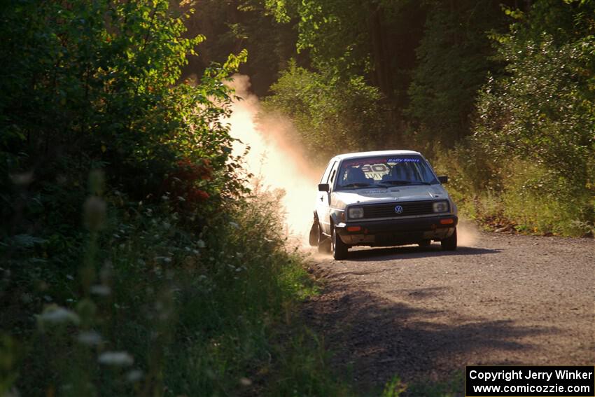 Heath Shively / Morgan Engle VW Golf on SS6, Norway North.