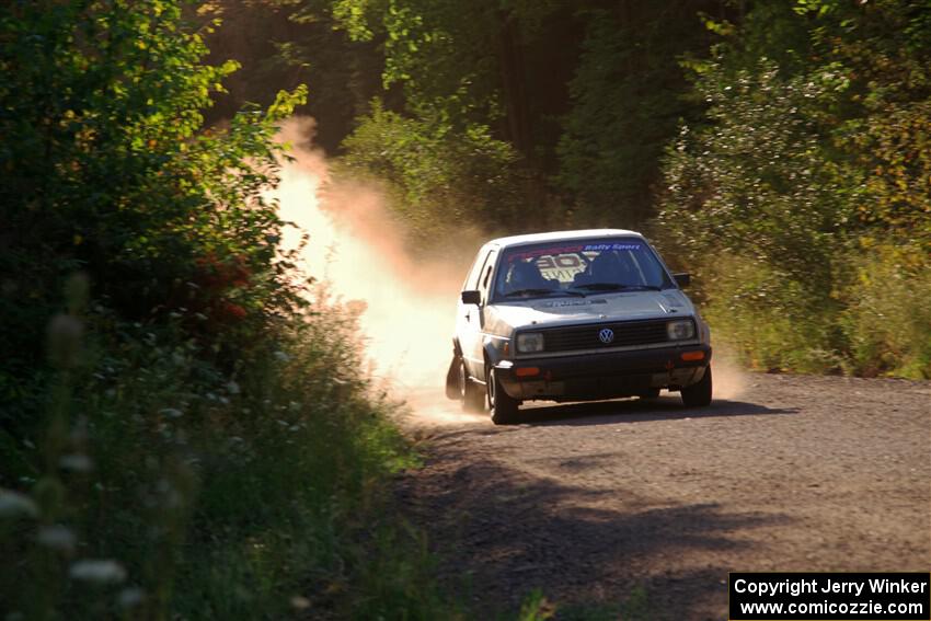 Heath Shively / Morgan Engle VW Golf on SS6, Norway North.