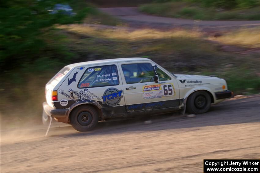 Heath Shively / Morgan Engle VW Golf on SS6, Norway North.