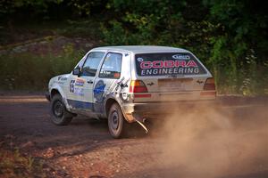Heath Shively / Morgan Engle VW Golf on SS6, Norway North.
