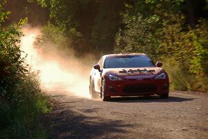 Eric Anderson / Taylor Haelterman Toyota FR-S on SS6, Norway North.
