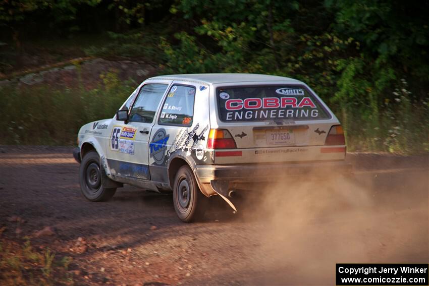 Heath Shively / Morgan Engle VW Golf on SS6, Norway North.