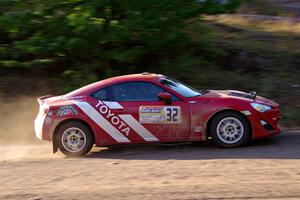 Eric Anderson / Taylor Haelterman Toyota FR-S on SS6, Norway North.