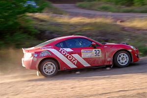Eric Anderson / Taylor Haelterman Toyota FR-S on SS6, Norway North.