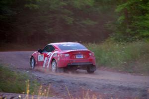 Eric Anderson / Taylor Haelterman Toyota FR-S on SS6, Norway North.