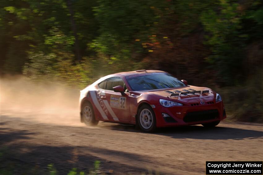 Eric Anderson / Taylor Haelterman Toyota FR-S on SS6, Norway North.