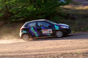 Matt Wolfe / Cray Dumeah Mazda 2 on SS6, Norway North.