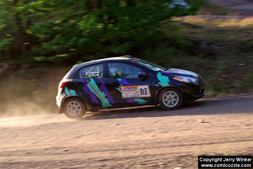 Matt Wolfe / Cray Dumeah Mazda 2 on SS6, Norway North.