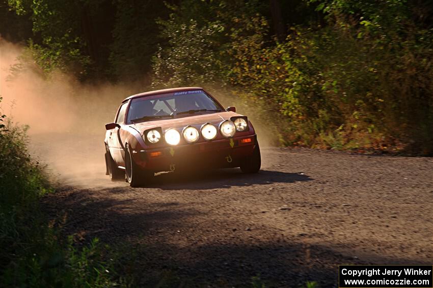 Colin Redner / Michael Claiborne Mazda RX-7 on SS6, Norway North.