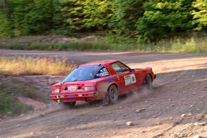 Colin Redner / Michael Claiborne Mazda RX-7 on SS6, Norway North.