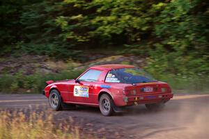 Colin Redner / Michael Claiborne Mazda RX-7 on SS6, Norway North.