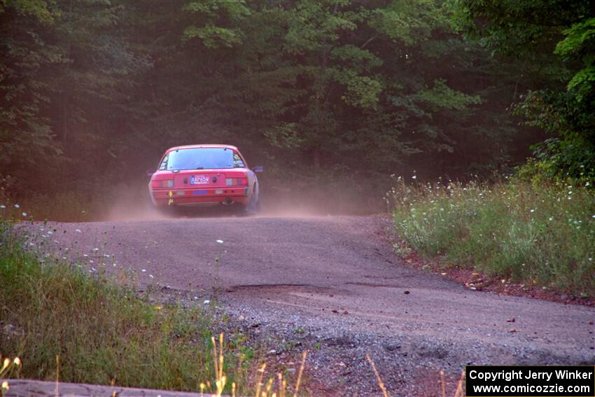 Colin Redner / Michael Claiborne Mazda RX-7 on SS6, Norway North.