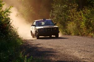 Adam Brock / Shanti Witt Volvo 244 on SS6, Norway North.