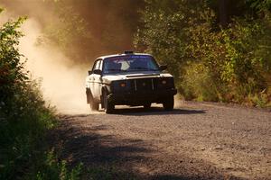Adam Brock / Shanti Witt Volvo 244 on SS6, Norway North.