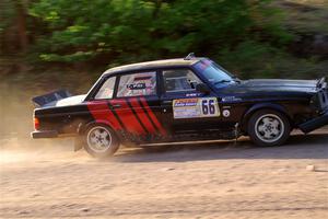 Adam Brock / Shanti Witt Volvo 244 on SS6, Norway North.