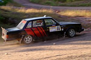 Adam Brock / Shanti Witt Volvo 244 on SS6, Norway North.