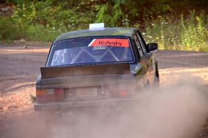 Adam Brock / Shanti Witt Volvo 244 on SS6, Norway North.