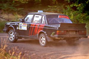 Adam Brock / Shanti Witt Volvo 244 on SS6, Norway North.