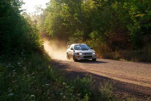 Sergio Spinelli / Danny Rice Subaru Impreza on SS6, Norway North.