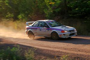 Sergio Spinelli / Danny Rice Subaru Impreza on SS6, Norway North.