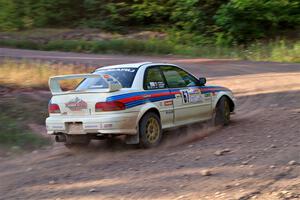 Sergio Spinelli / Danny Rice Subaru Impreza on SS6, Norway North.