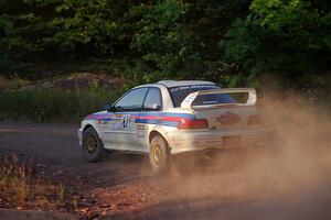 Sergio Spinelli / Danny Rice Subaru Impreza on SS6, Norway North.