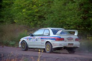 Sergio Spinelli / Danny Rice Subaru Impreza on SS6, Norway North.