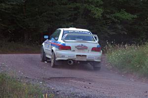 Sergio Spinelli / Danny Rice Subaru Impreza on SS6, Norway North.