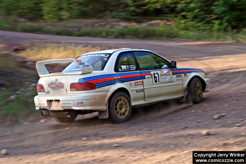 Sergio Spinelli / Danny Rice Subaru Impreza on SS6, Norway North.