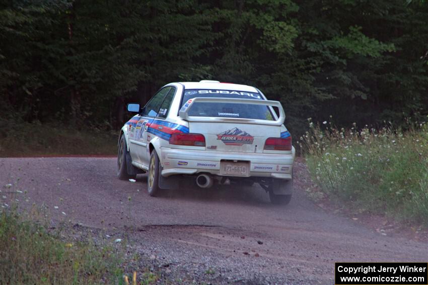 Sergio Spinelli / Danny Rice Subaru Impreza on SS6, Norway North.