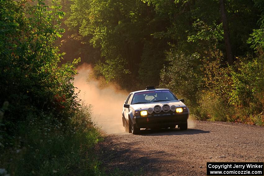 Bryce Murphy / Braxton Murphy Toyota Celica GTS on SS6, Norway North.