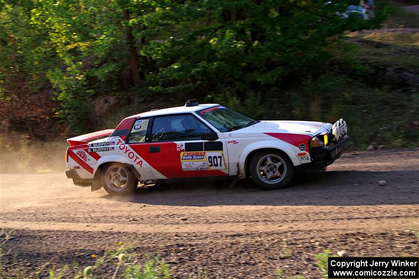 Bryce Murphy / Braxton Murphy Toyota Celica GTS on SS6, Norway North.