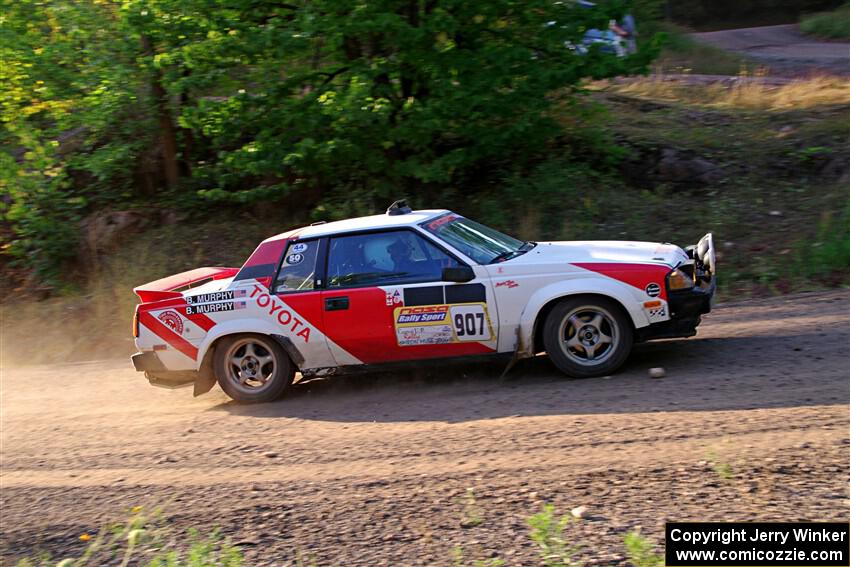 Bryce Murphy / Braxton Murphy Toyota Celica GTS on SS6, Norway North.