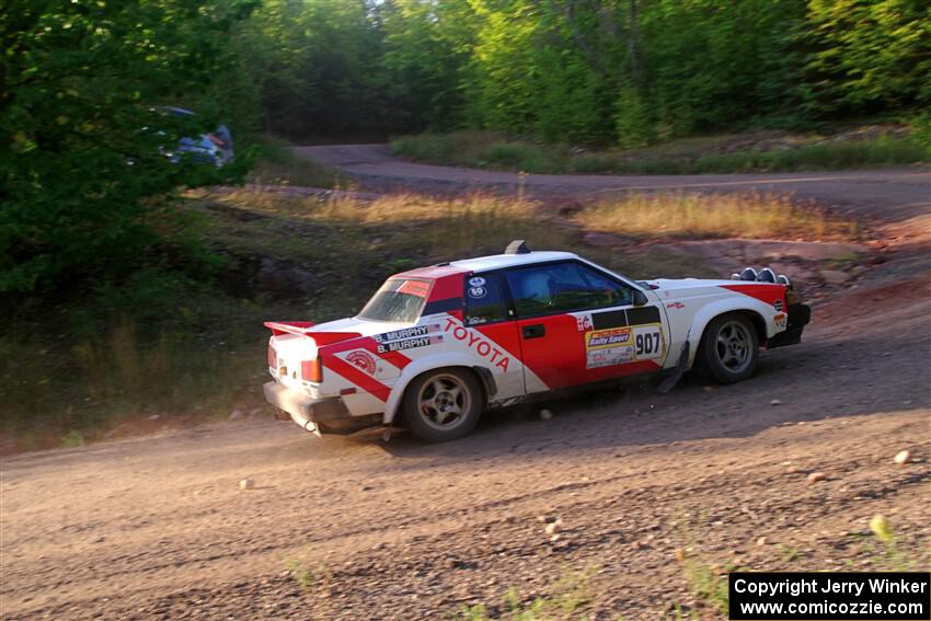 Bryce Murphy / Braxton Murphy Toyota Celica GTS on SS6, Norway North.