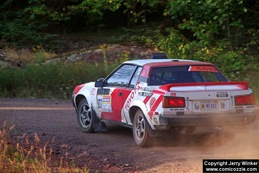 Bryce Murphy / Braxton Murphy Toyota Celica GTS on SS6, Norway North.