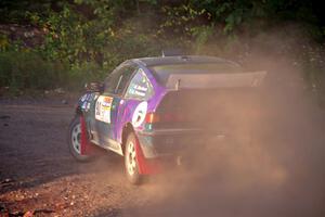 Maegan Burkart / Bryce Proseus Honda CRX Si on SS6, Norway North.