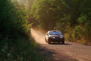 Gary Klein / Sam Strickhouser Saturn Ion Redline on SS6, Norway North.