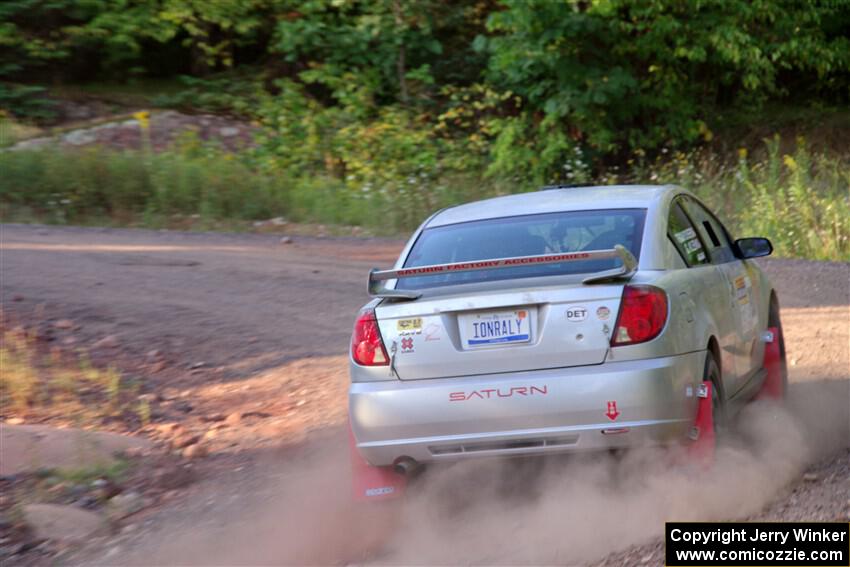 Gary Klein / Sam Strickhouser Saturn Ion Redline on SS6, Norway North.