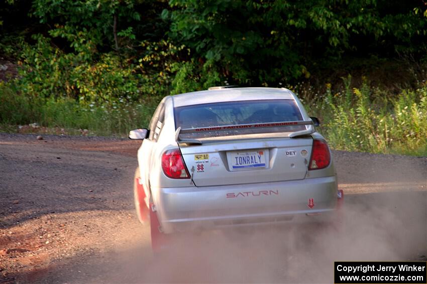 Gary Klein / Sam Strickhouser Saturn Ion Redline on SS6, Norway North.