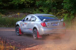 Gary Klein / Sam Strickhouser Saturn Ion Redline on SS6, Norway North.