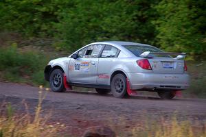 Gary Klein / Sam Strickhouser Saturn Ion Redline on SS6, Norway North.
