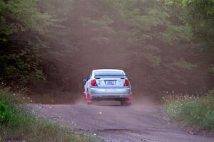 Gary Klein / Sam Strickhouser Saturn Ion Redline on SS6, Norway North.