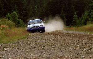 Heikki Salmen / Constantine Mantopoulos Mercedes-Benz C220 on SS7 (Parmachenee East)