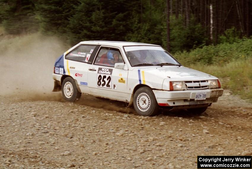 Andrew Comrie-Picard / Adrian Dafoe Lada Samara on SS6 (Parmachenee West)