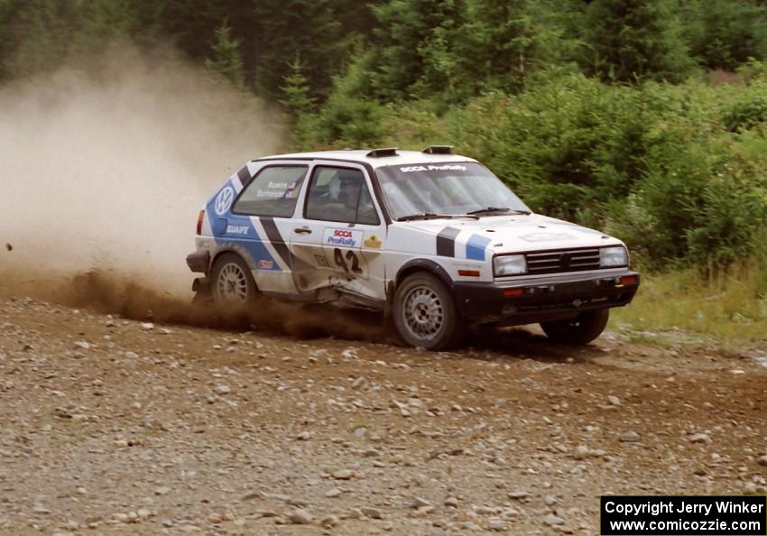 Eric Burmeister / Mark Buskirk VW GTI on SS7 (Parmachenee East)