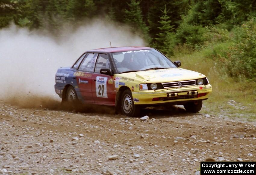 Dean Fry / Greg Usavage Subaru Legacy on SS7 (Parmachenee East)