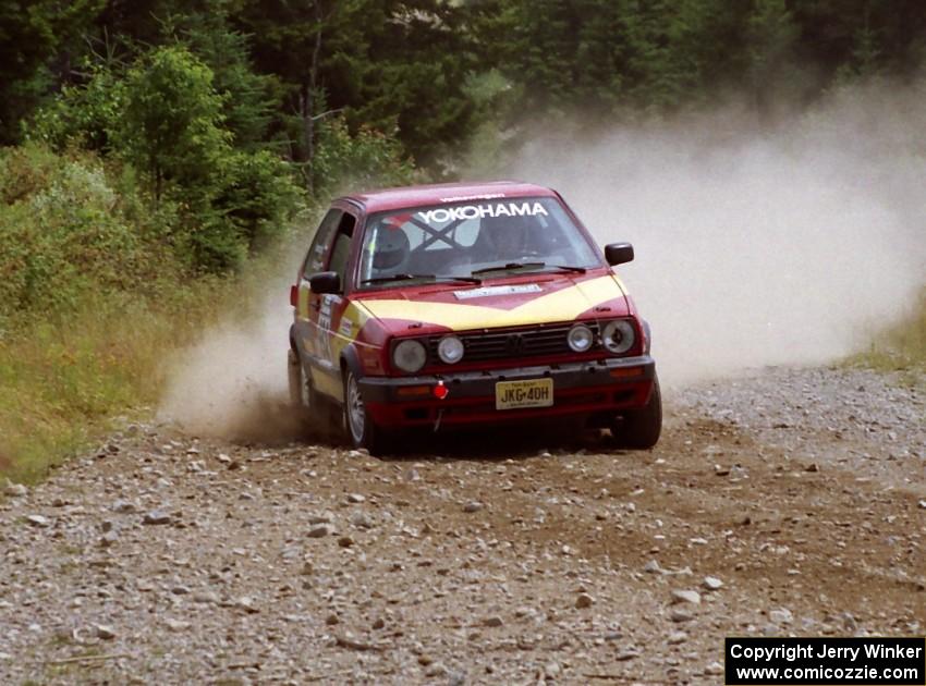 Dmitri Kishkarev / Dave Shindle VW GTI on SS7 (Parmachenee East)