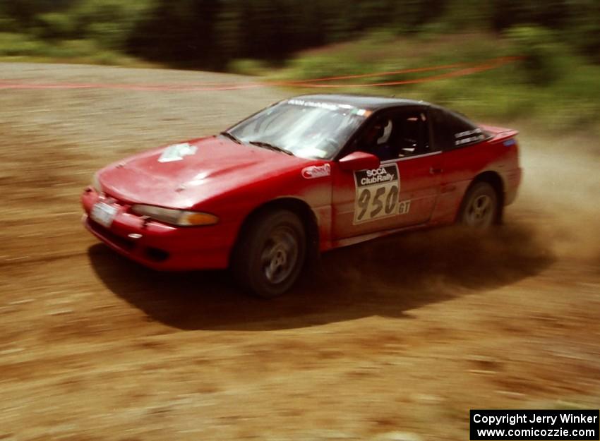 Shane Mitchell / Damien Hynds Eagle Talon on SS6 (Parmachenee West)